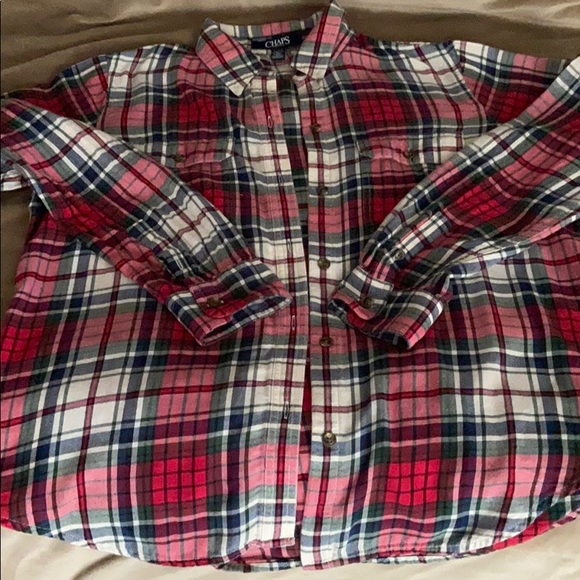 Chaps long sleeve flannel - Picture 3 of 8
